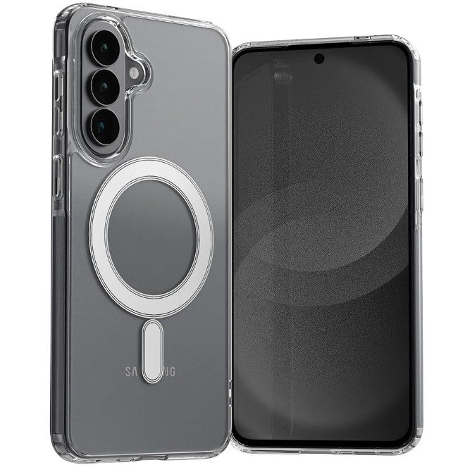 Goospery - Samsung Galaxy A57 Handyhülle - MagSafe Jel Hard Case Series - transparent