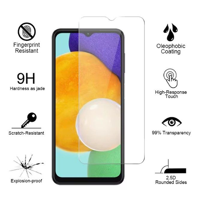Samsung Galaxy A27 Schutzglas Displayschutz - 9H Panzer Glas, 0.3mm - transparent