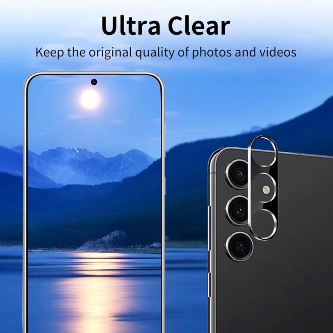 Samsung Galaxy A57 Kamera Vollschutz Panzerglas (1 Stk.) - 9H Panzer Glas, 0.3mm Kameraschutz - transparent