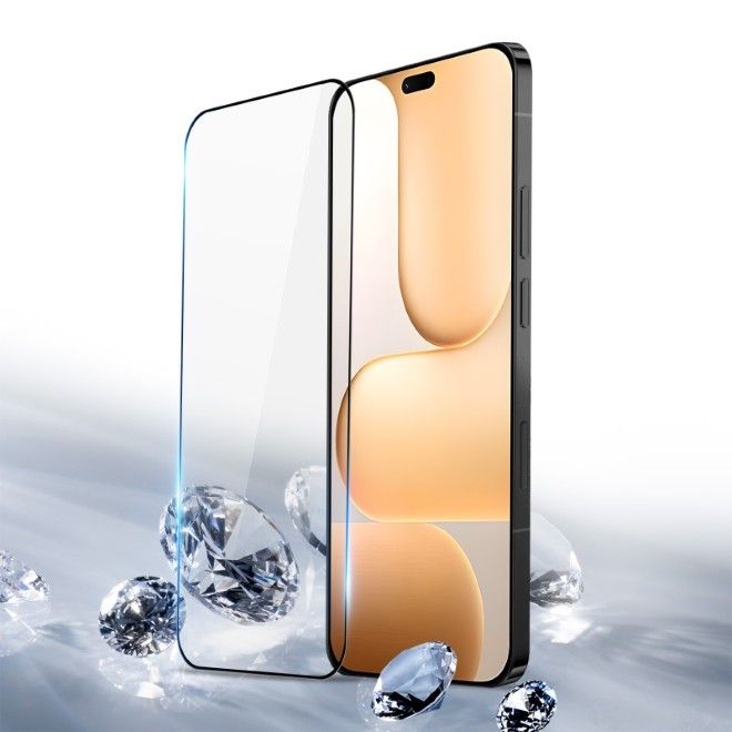 Dux Ducis - Honor 600 Lite Schutzglas Displayschutz - HD-2.5D-R Series - schwarz