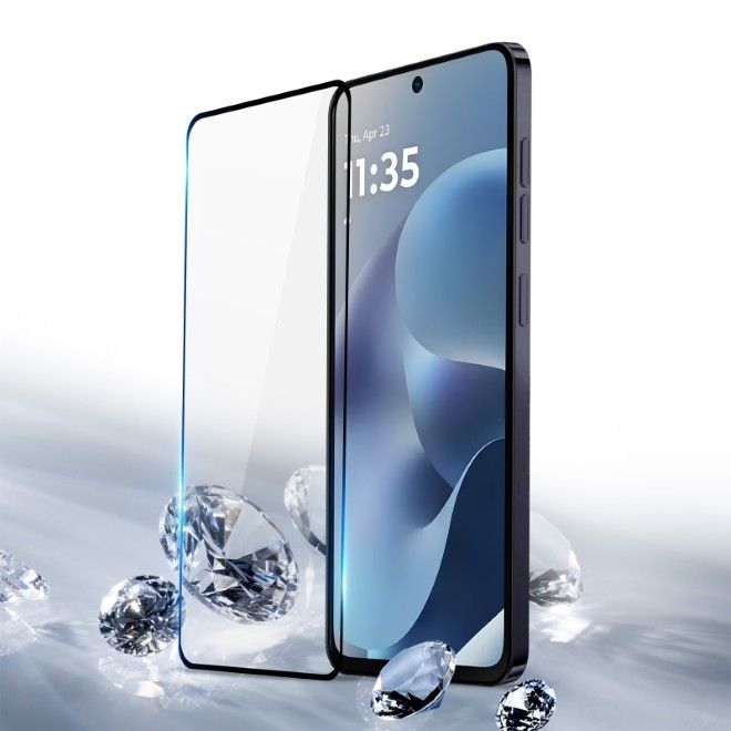 Dux Ducis - Motorola Moto G17 / G17 Power Schutzglas Displayschutz - HD-2.5D-R Series - schwarz