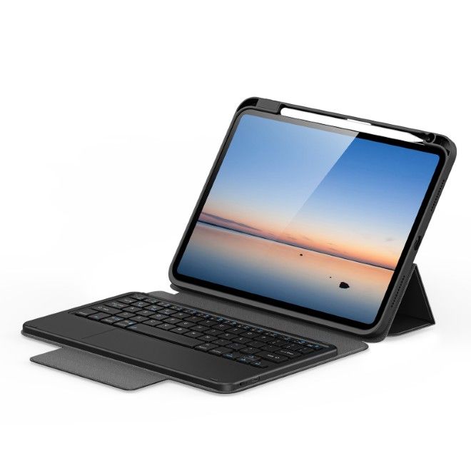 Dux Ducis - iPad Pro 11 (2025/2024) Tastatur Hülle - Keyboard Case - YK Series - schwarz