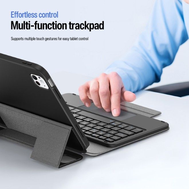 Dux Ducis - iPad Pro 11 (2025/2024) Tastatur Hülle - Keyboard Case - YK Series - schwarz