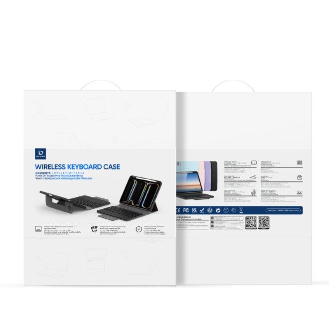 Dux Ducis - iPad Pro 11 (2025/2024) Tastatur Hülle - Keyboard Case - YK Series - schwarz