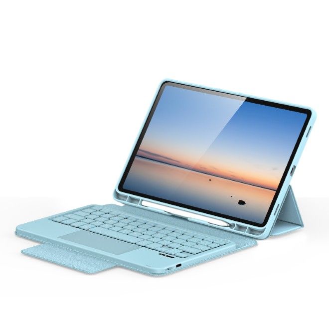 Dux Ducis - Samsung Galaxy Tab S11 Tastatur Hülle - Keyboard Case - YK Series - blau