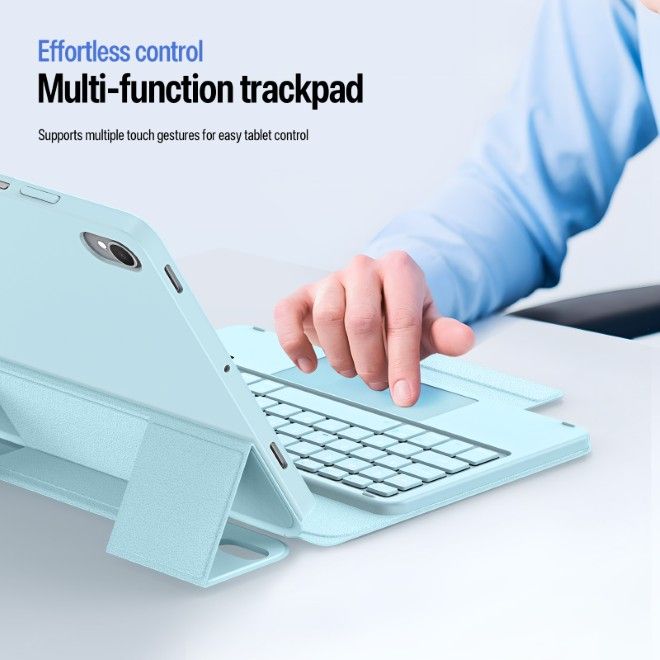 Dux Ducis - Samsung Galaxy Tab S11 Tastatur Hülle - Keyboard Case - YK Series - blau