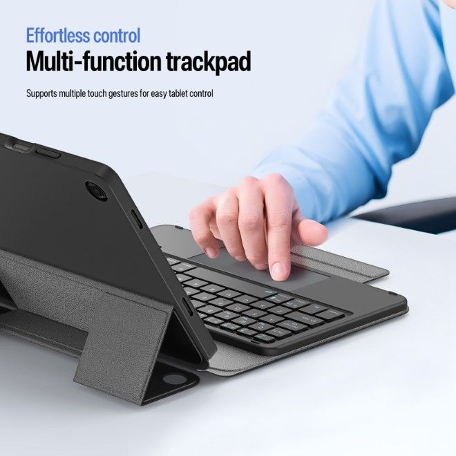Dux Ducis - Samsung Galaxy Tab A11+ / A9+ Tastatur Hülle - Keyboard Case - YK Series - schwarz