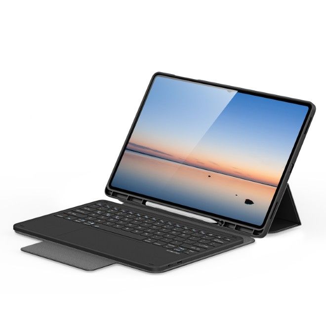 Dux Ducis - Samsung Galaxy Tab S11 Ultra Tastatur Hülle - Keyboard Case - YK Series - schwarz