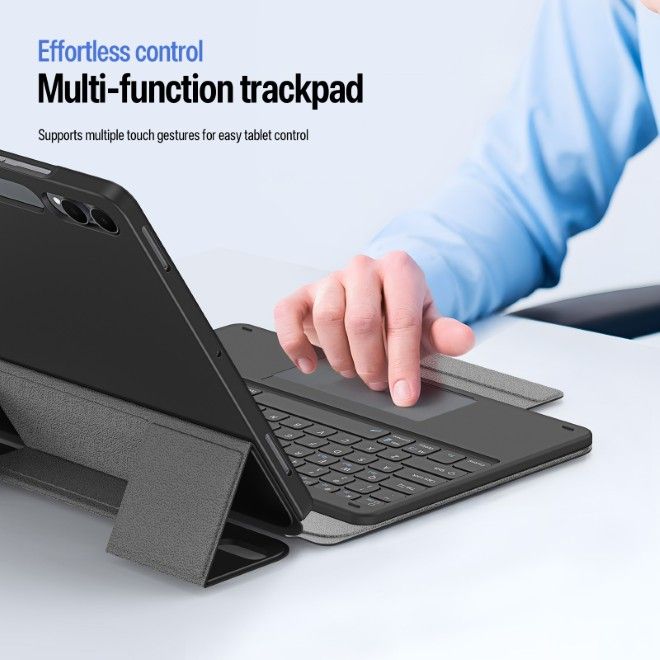 Dux Ducis - Samsung Galaxy Tab S11 Ultra Tastatur Hülle - Keyboard Case - YK Series - schwarz