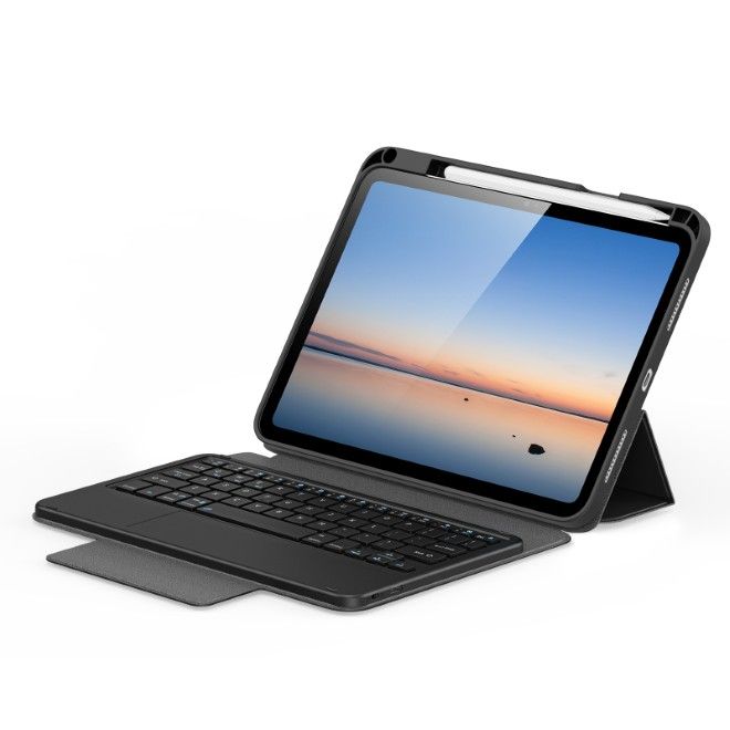Dux Ducis - iPad 2025 (11. Gen) / iPad 2022 (10. Gen) Tastatur Hülle - Keyboard Case - YK Series - schwarz