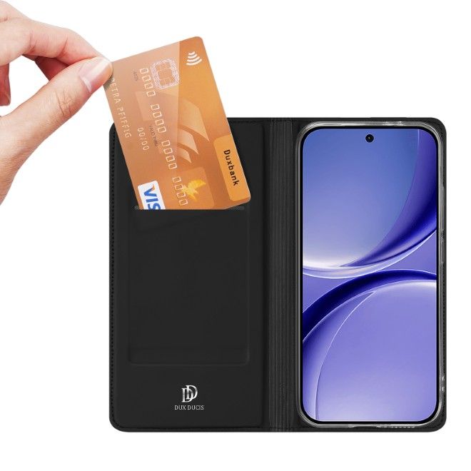 Dux Ducis - Xiaomi Poco X8 Pro / Redmi Turbo 5 Hülle - Handy Bookcover - Skin Pro Series - schwarz