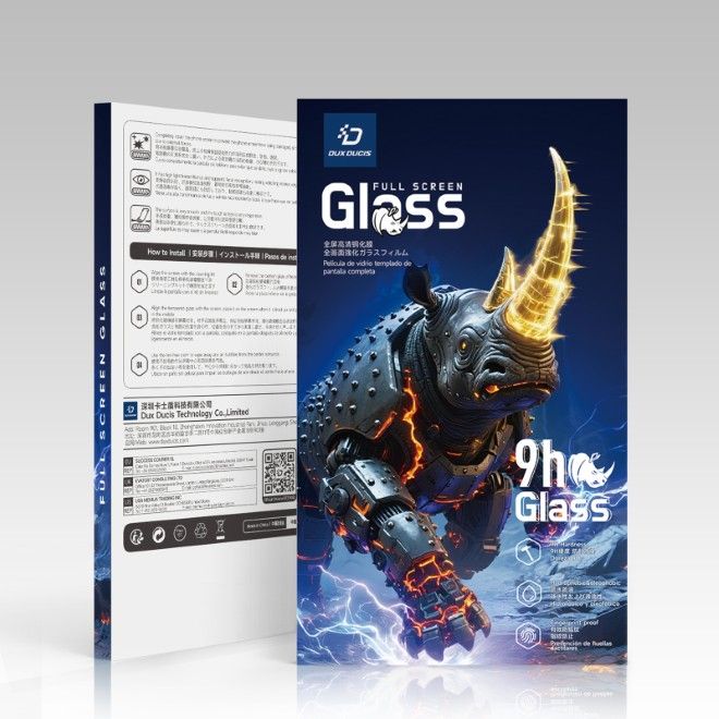 Dux Ducis - Motorola Edge 70 Fusion / 70 Fusion+ Schutzglas Displayschutz - HD-3D-R Series - schwarz