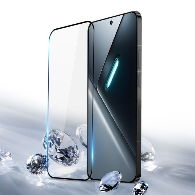 Dux Ducis - Xiaomi Poco X8 Pro / Redmi Turbo 5 Schutzglas Displayschutz - HD-2.5D-R Series - schwarz