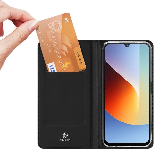 Dux Ducis - Xiaomi Poco C85x / Redmi A7 Pro Hülle - Handy Bookcover - Skin Pro Series - schwarz
