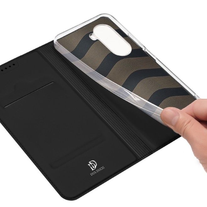 Dux Ducis - Xiaomi Poco C85x / Redmi A7 Pro Hülle - Handy Bookcover - Skin Pro Series - schwarz