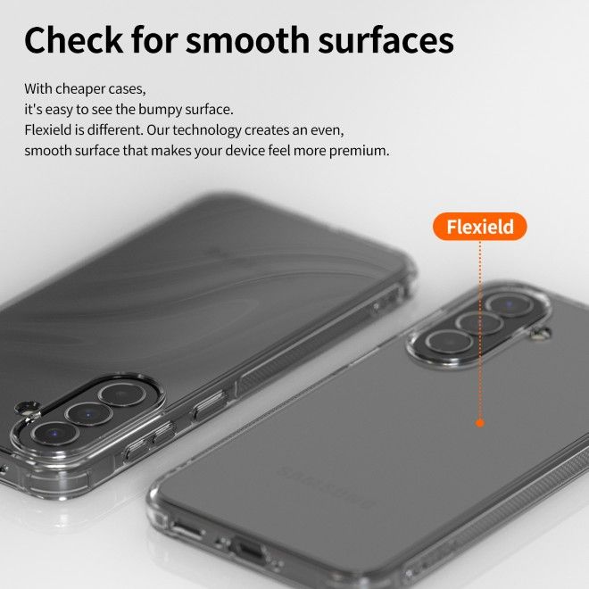 Araree - Samsung Galaxy A37 Hülle - Case aus TPU Plastik - Anti-Slip Grip - Flexield Series - transparent
