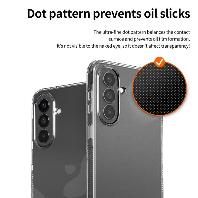 Araree - Samsung Galaxy A37 Hülle - Case aus TPU Plastik - Anti-Slip Grip - Flexield Series - transparent