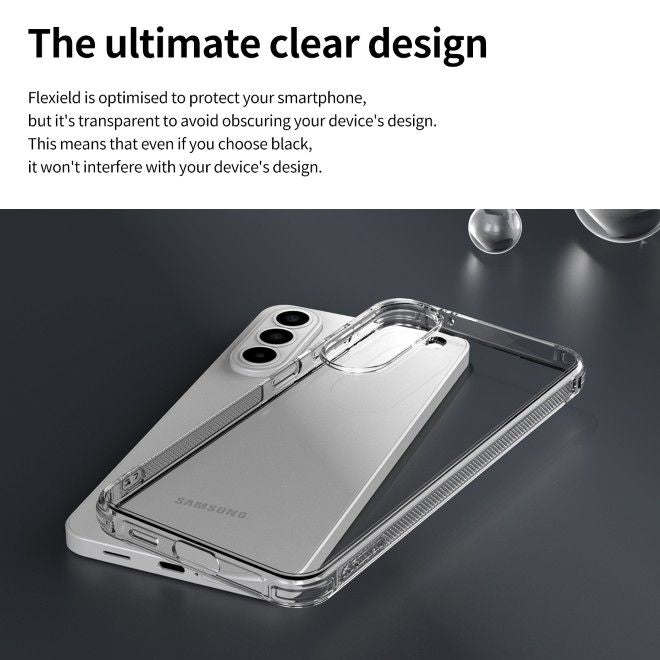 Araree - Samsung Galaxy A57 Hülle - Case aus TPU Plastik - Anti-Slip Grip - Flexield Series - transparent