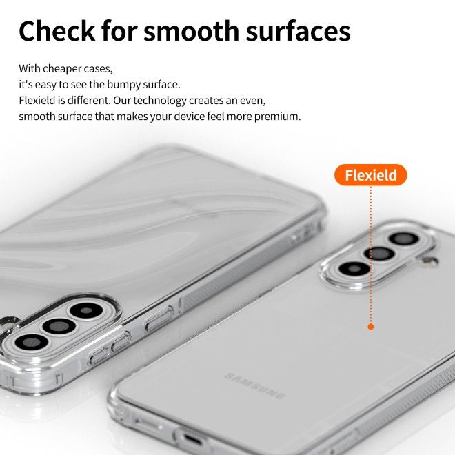 Araree - Samsung Galaxy A57 Hülle - Case aus TPU Plastik - Anti-Slip Grip - Flexield Series - transparent