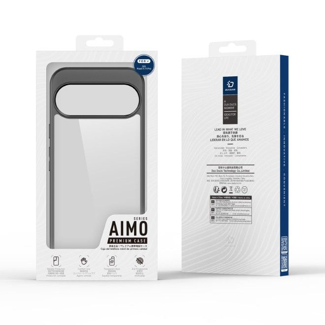 Dux Ducis - Google Pixel 11 / 11 Pro Hülle - Hardcase - Aimo Series - schwarz