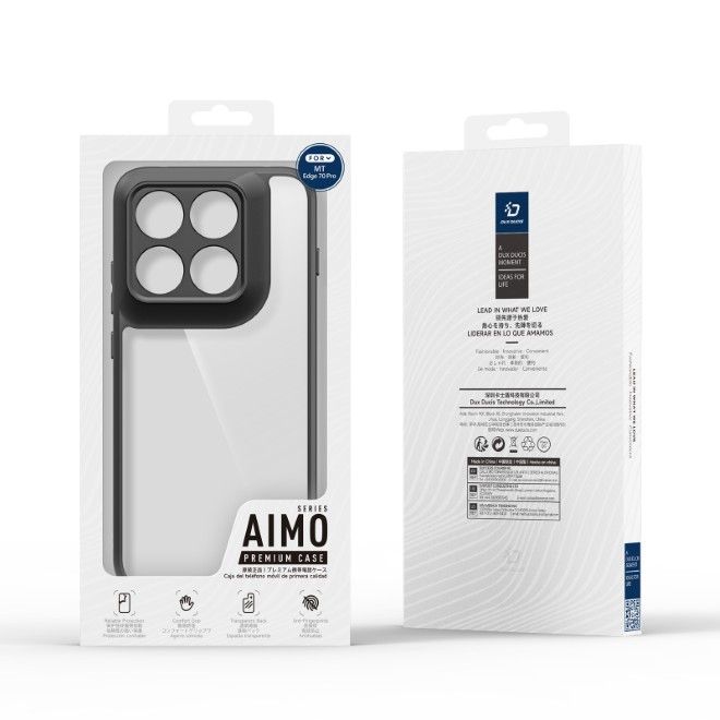 Dux Ducis - Motorola Edge 70 Pro / 70 Pro+ Hülle - Hardcase - Aimo Series - schwarz