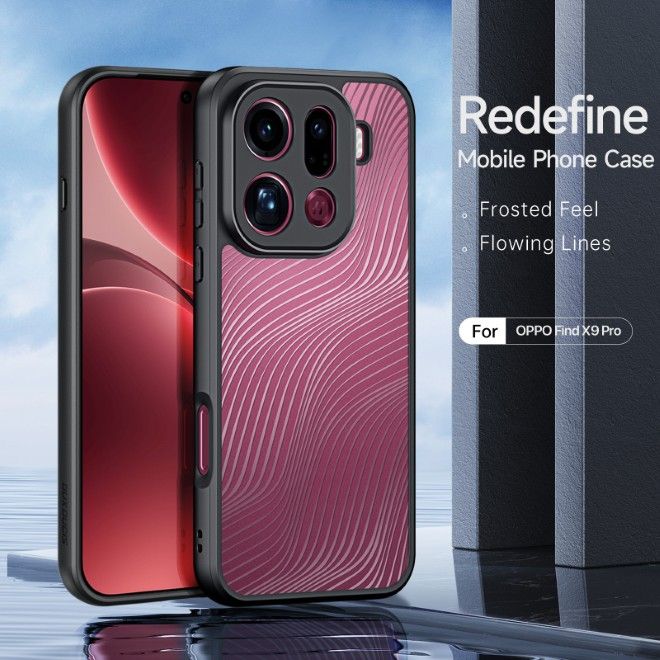 Dux Ducis - Oppo Find X9 Pro Hülle - Hardcase - Aimo Series - schwarz