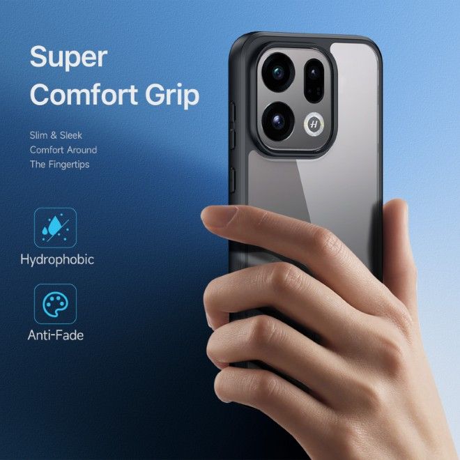Dux Ducis - Oppo Find X9 / X9s Hülle - Hardcase - Aimo Series - schwarz