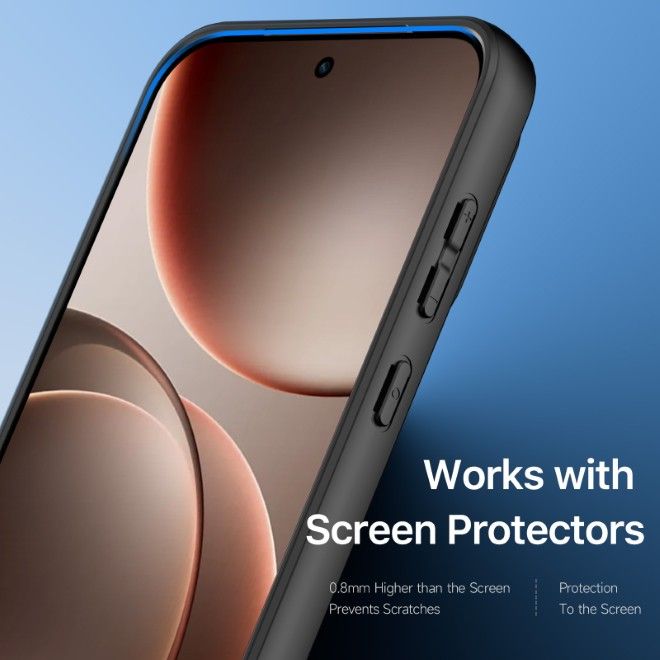Dux Ducis - Oppo Find X9 / X9s Hülle - Hardcase - Aimo Series - schwarz