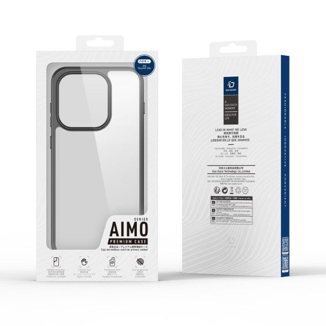 Dux Ducis - Oppo Find X9 / X9s Hülle - Hardcase - Aimo Series - schwarz