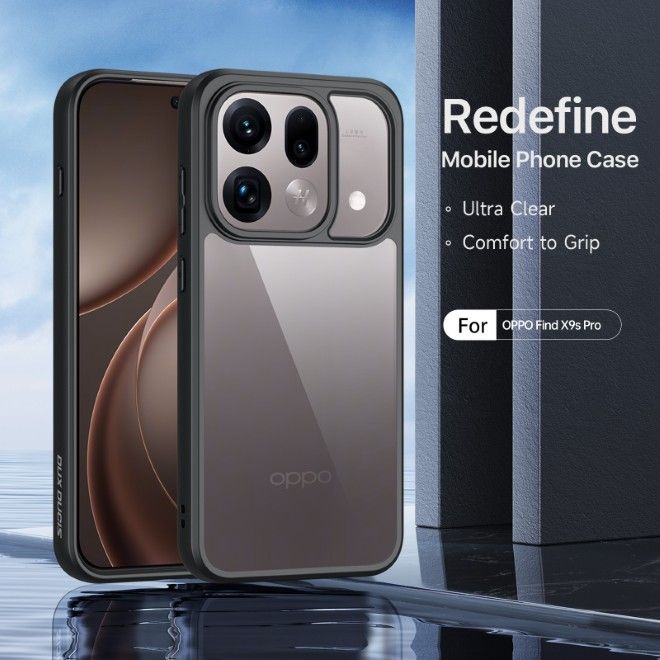 Dux Ducis - Oppo Find X9s Pro Hülle - Hardcase - Aimo Series - schwarz