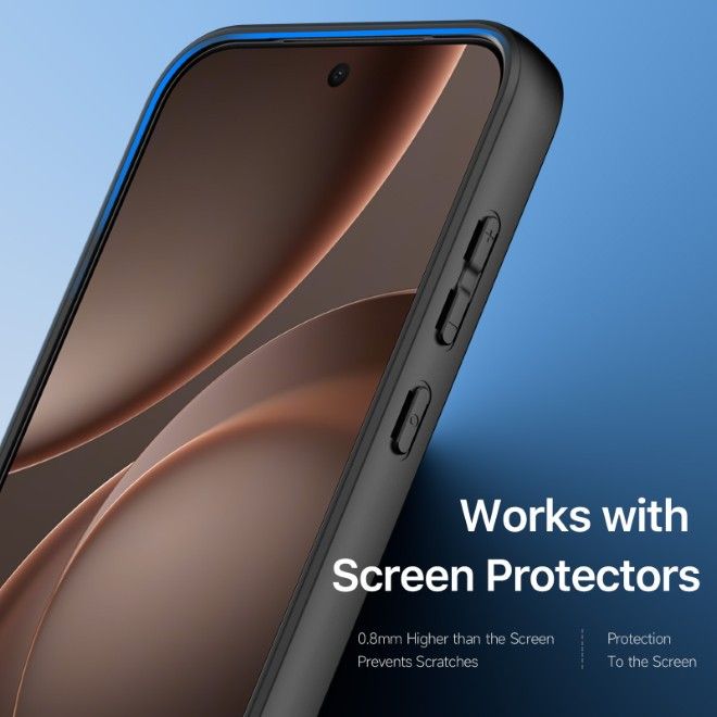 Dux Ducis - Oppo Find X9s Pro Hülle - Hardcase - Aimo Series - schwarz
