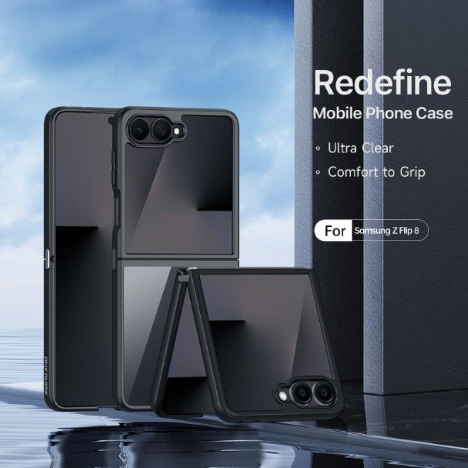 Dux Ducis - Samsung Galaxy Z Flip8 Hülle - Hardcase - Aimo Series - schwarz