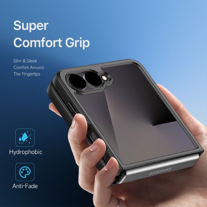 Dux Ducis - Samsung Galaxy Z Flip8 Hülle - Hardcase - Aimo Series - schwarz