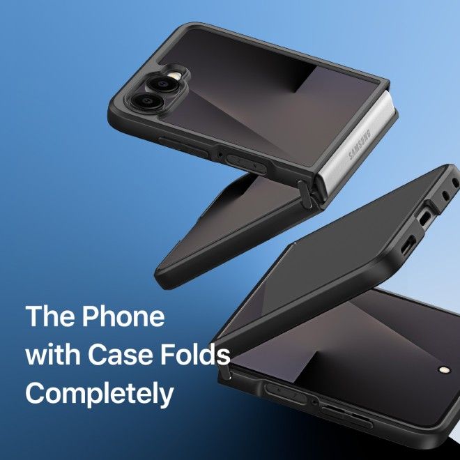 Dux Ducis - Samsung Galaxy Z Flip8 Hülle - Hardcase - Aimo Series - schwarz
