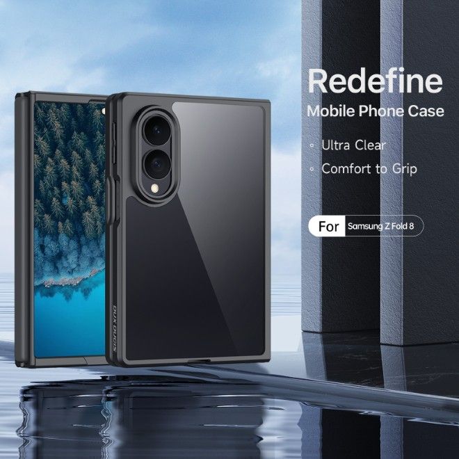 Dux Ducis - Samsung Galaxy Z Fold8 Hülle - Hardcase - Aimo Series - schwarz