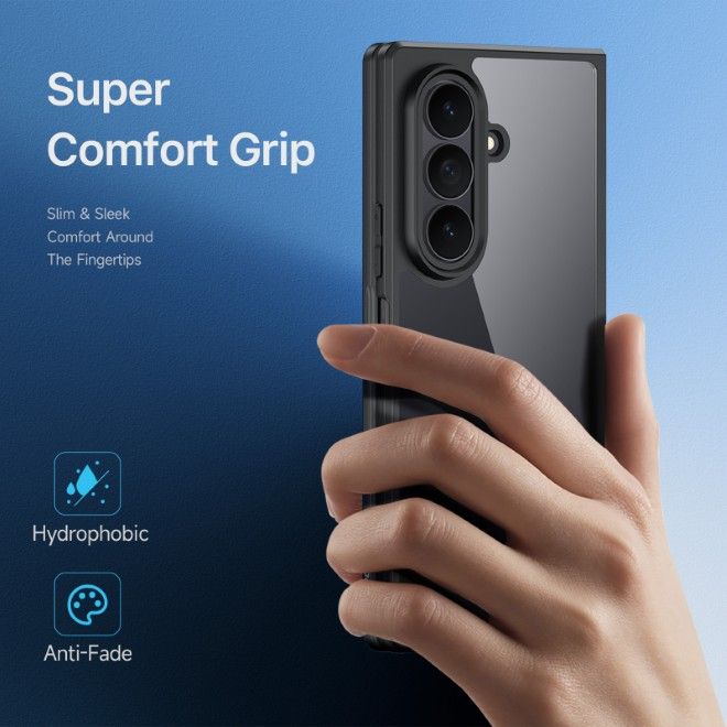 Dux Ducis - Samsung Galaxy Z Fold8 Ultra / 7 Hülle - Hardcase - Aimo Series - schwarz