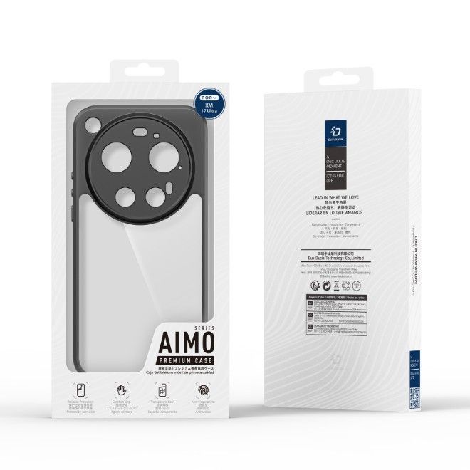 Dux Ducis - Xiaomi 17 Ultra Hülle - Hardcase - Aimo Series - schwarz