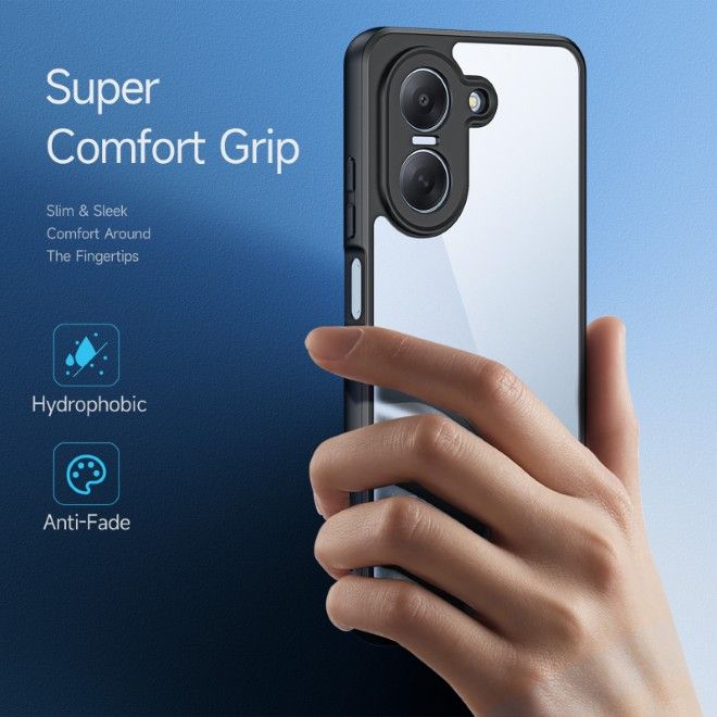 Dux Ducis - Xiaomi Redmi A7 4G / A5 4G / Poco C81x / C71 Hülle - Hardcase - Aimo Series - schwarz