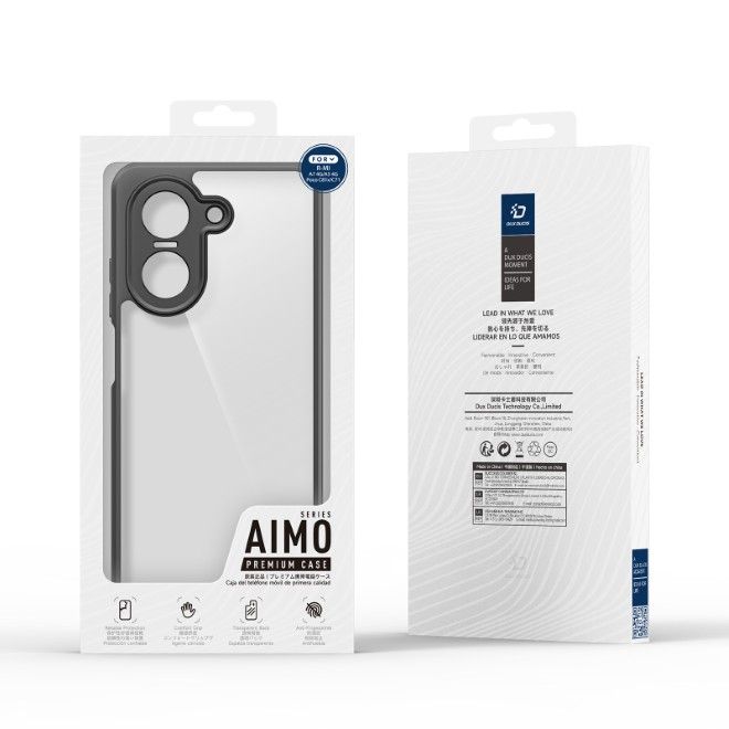 Dux Ducis - Xiaomi Redmi A7 4G / A5 4G / Poco C81x / C71 Hülle - Hardcase - Aimo Series - schwarz