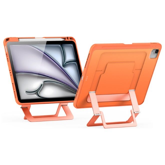 Dux Ducis - iPad Air 11 (2026/2025/2024/2022/2020) / iPad Pro 11 (2022/2021/2020) Hülle - PC Hardcase mit Standfunktion - Axis Series - orange