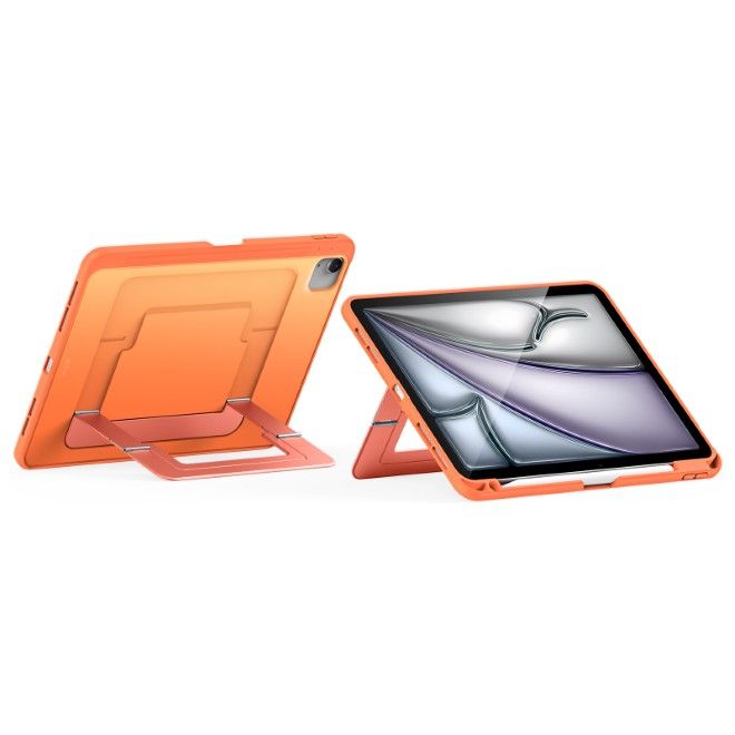 Dux Ducis - iPad Air 11 (2026/2025/2024/2022/2020) / iPad Pro 11 (2022/2021/2020) Hülle - PC Hardcase mit Standfunktion - Axis Series - orange