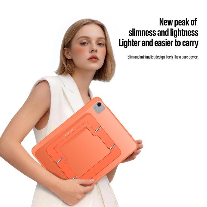 Dux Ducis - iPad Air 11 (2026/2025/2024/2022/2020) / iPad Pro 11 (2022/2021/2020) Hülle - PC Hardcase mit Standfunktion - Axis Series - orange