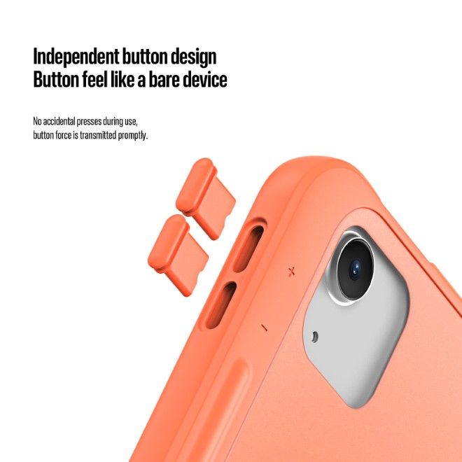 Dux Ducis - iPad Air 11 (2026/2025/2024/2022/2020) / iPad Pro 11 (2022/2021/2020) Hülle - PC Hardcase mit Standfunktion - Axis Series - orange