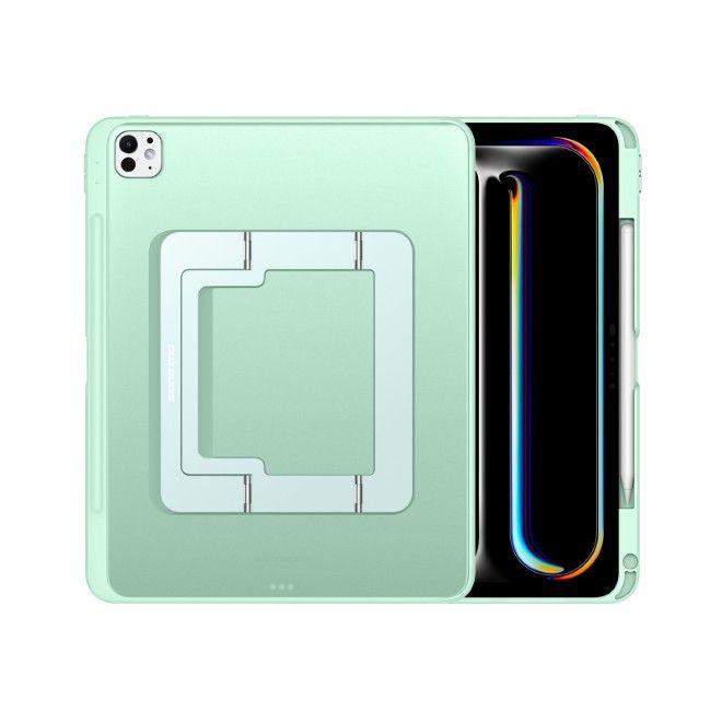 Dux Ducis - iPad Pro 11 (2025/2024) Hülle - PC Hardcase mit Standfunktion - Axis Series - grün