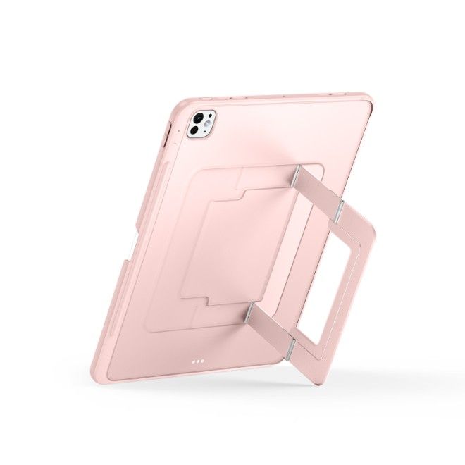 Dux Ducis - iPad Pro 11 (2025/2024) Hülle - PC Hardcase mit Standfunktion - Axis Series - pink
