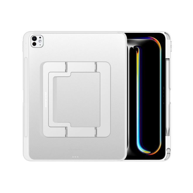 Dux Ducis - iPad Pro 11 (2025/2024) Hülle - PC Hardcase mit Standfunktion - Axis Series - weiss