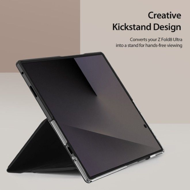 Dux Ducis - Samsung Galaxy Z Fold8 Ultra Hülle - Leder Case - Bril Series - schwarz