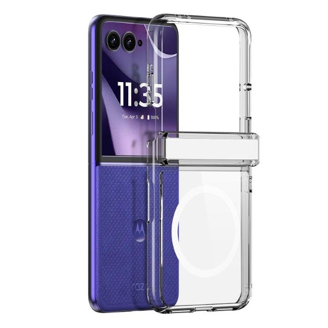 Dux Ducis - Motorola Razr 70 / 60 / 50 / 2026 / 2025 / 2024 Hülle - Hardcase - Clin Mag Series - transparent