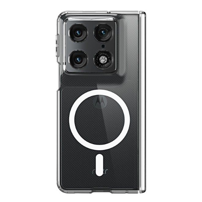 Dux Ducis - Motorola Razr Fold Hülle - Hardcase - Clin Mag Series - transparent