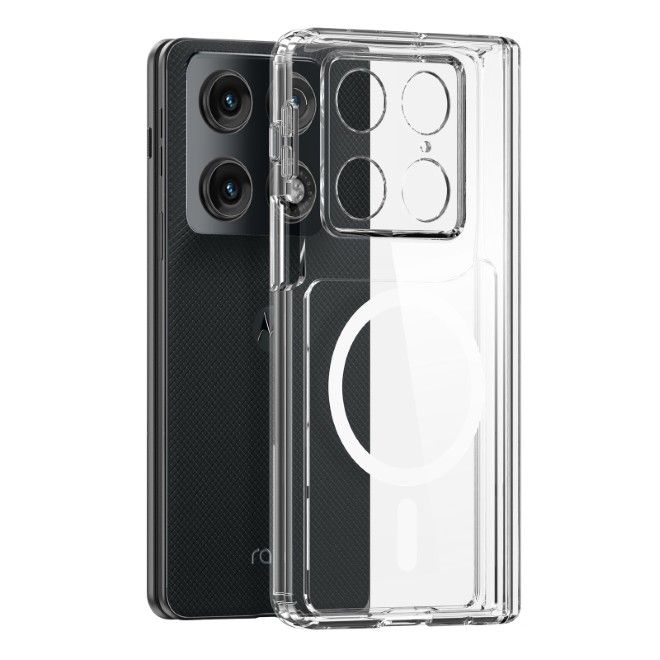 Dux Ducis - Motorola Razr Fold Hülle - Hardcase - Clin Mag Series - transparent